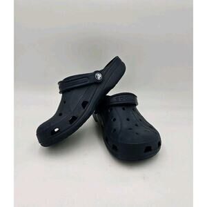 Crocs Classic Clog Unisex Slip On Shoe Ultra Light Water Friendly Sandals Navy